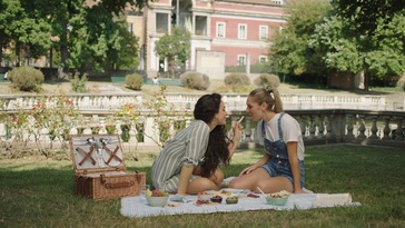 Asiago picnic ragazze